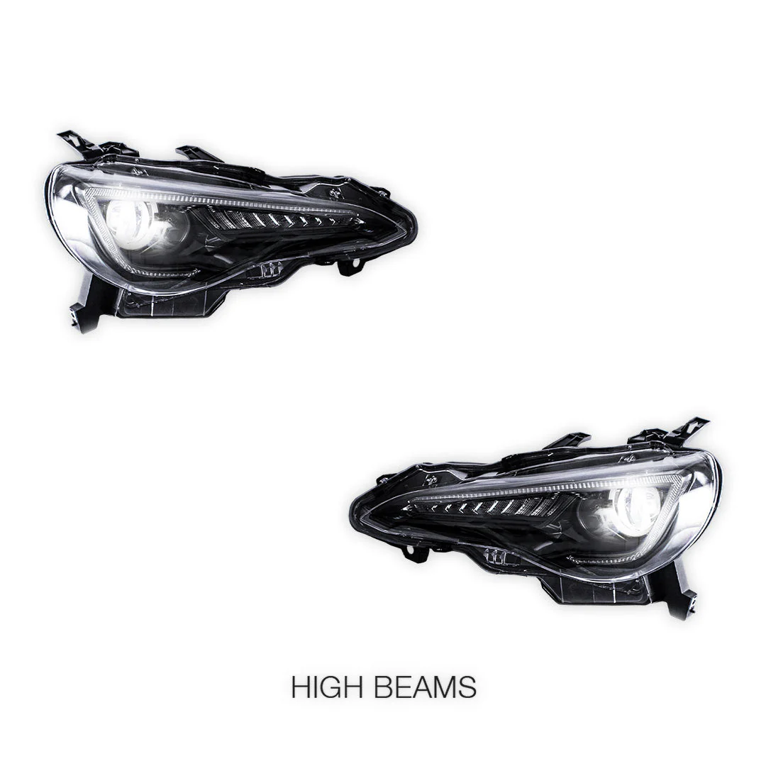 Toyota 86 GT86 (2012 - 2021) Sequential Projector Headlights LH + RH - Image 4